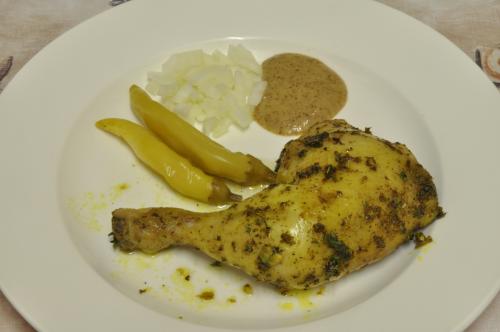 Grilované kuře v marinádě kari - oregano – Střední Miš - Maš recept, zvládnete za 30 - 45 minut